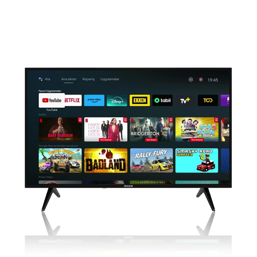 DREAMSTAR QLED ANDROID 65 TV GOOGLE LİSANSLI