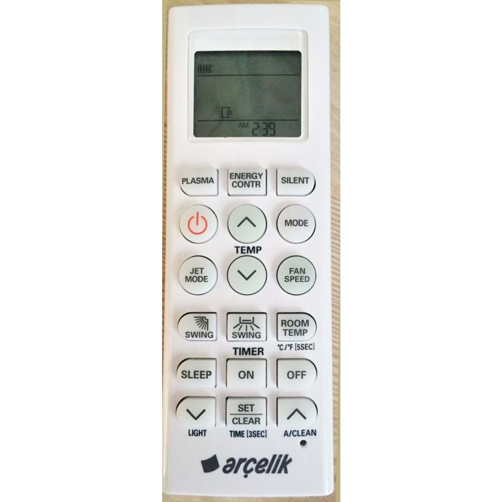 MZ-918 ARÇELİK KLİMA KUMANDASI YENİ MODEL