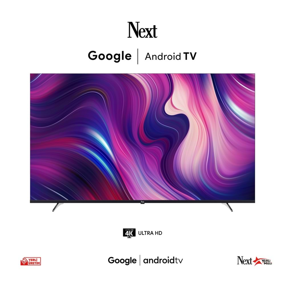 NEXT ANDROID 65 TV GOOGLE LİSANSLI