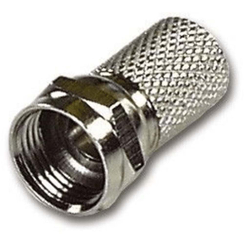 100 ADET 12005 MC-101 RG6 F KONNEKTÖR 18 MM
