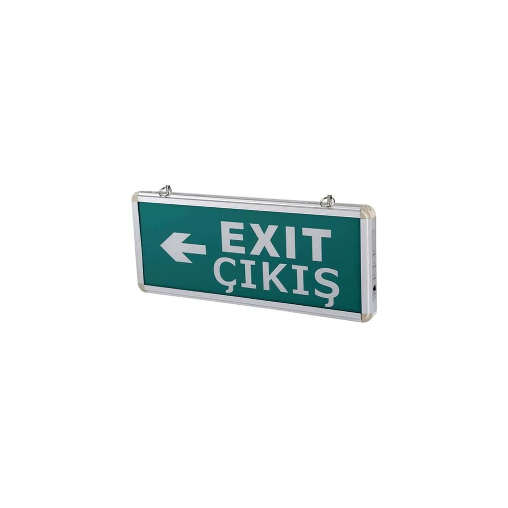 CATA CT-9166 SOL SAĞ EXIT 3W LEDLİ ARMATÜR 3 SAAT AKÜLÜ