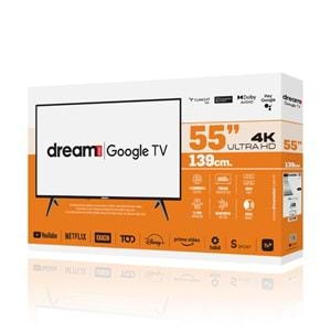 DREAMSTAR ANDROID 55 TV GOOGLE LİSANSLI