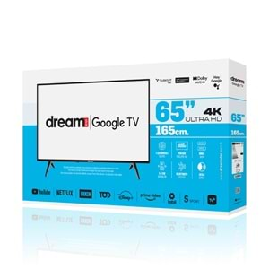 DREAMSTAR QLED ANDROID 65 TV GOOGLE LİSANSLI