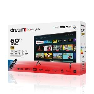 DREAMSTAR ANDROID 50 TV GOOGLE LİSANSLI