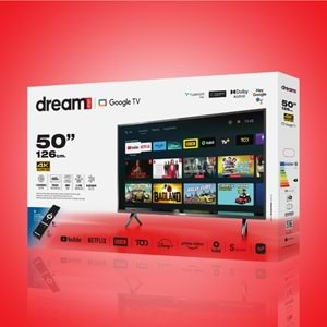 DREAMSTAR ANDROID 50 TV GOOGLE LİSANSLI