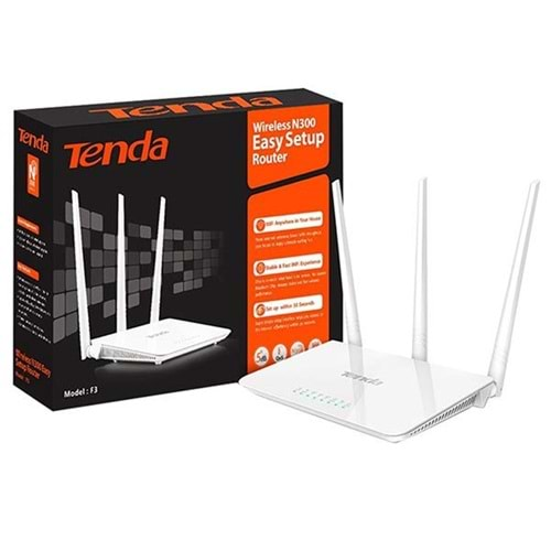 TENDA F3 ROUTER 300 MBPS