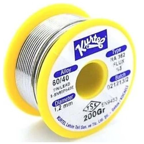 KURTEL 200 GR 0,75 MM 60/40 LEHİM RA 26 FLUX