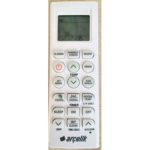 MZ-918 ARÇELİK KLİMA KUMANDASI YENİ MODEL