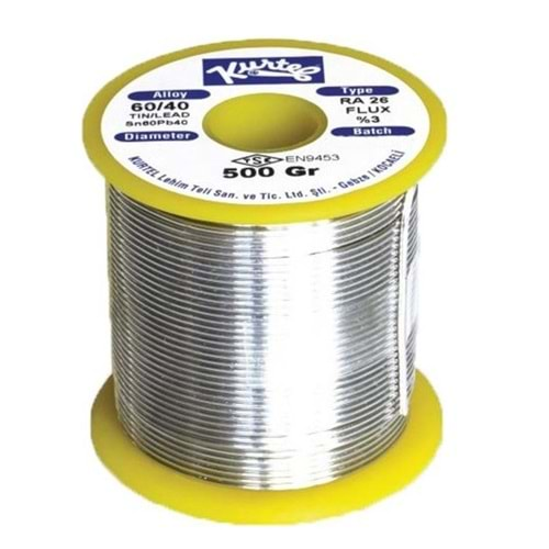 KURTEL 500 GR 0,75 MM 60/40 LEHİM RA 26 FLUX