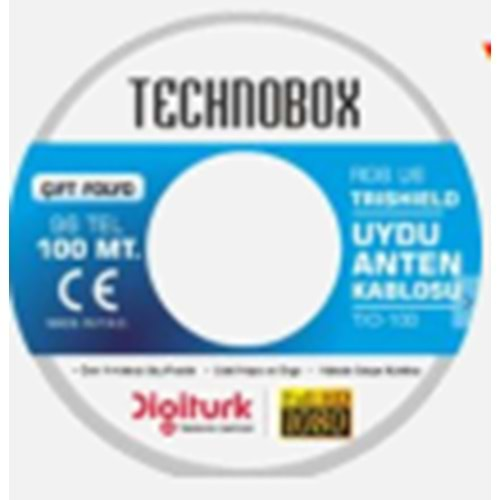 TECHNOBOX 100 MT DT 96 TEL BEYAZ RENK