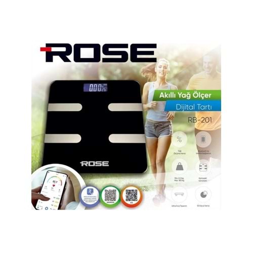 ROSE DİJİTAL TARTI RB-201