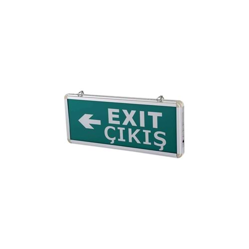 CATA CT-9166 SOL SAĞ EXIT 3W LEDLİ ARMATÜR 3 SAAT AKÜLÜ