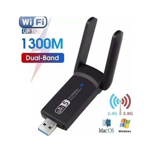 FHD47 WİFİ ANTEN AC1300 MBPS