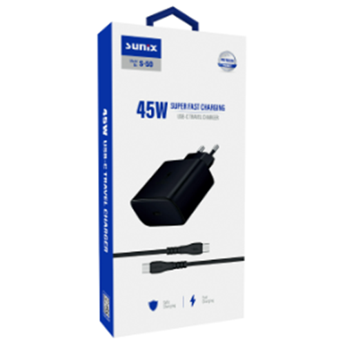 S-50 ŞARJ CİHAZI 45 W TYPE-C TYPE-C