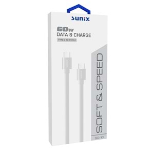 SC-10 DOUBLE SPEED SİYAH IPHONE MICRO USB DATA ŞARJ KABLOSU