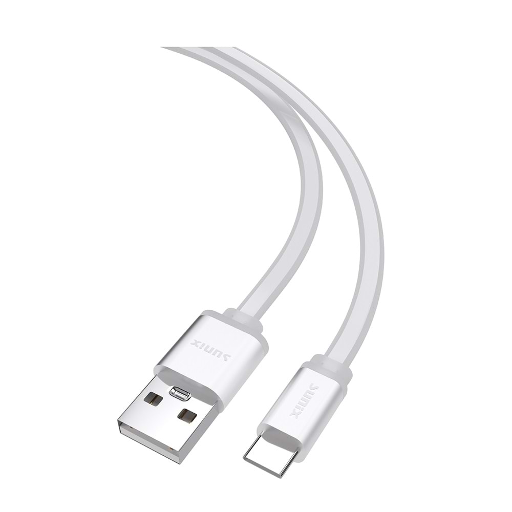 SC-09 SOFT SPEED BEYAZ TYPEC USB DATAŞARJ KABLOSU